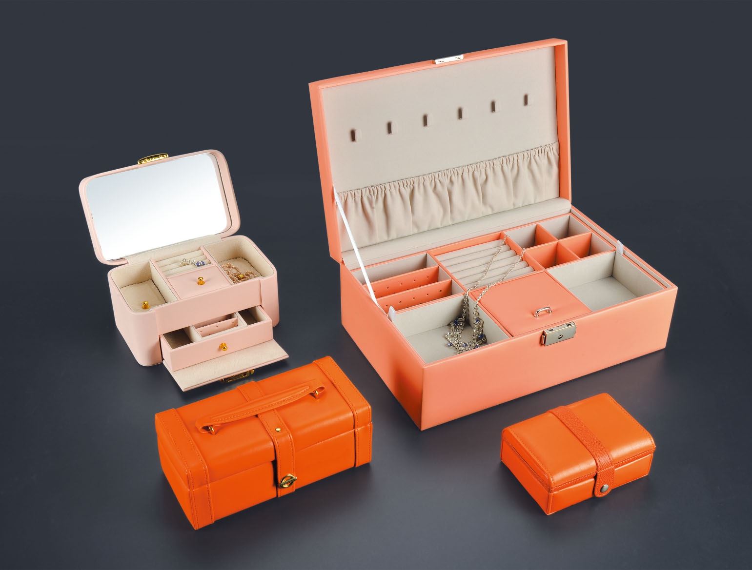 翻盖搭扣首饰盒系列