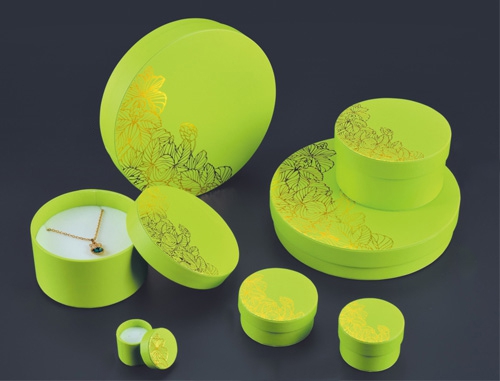 圆形天地盖首饰盒系列